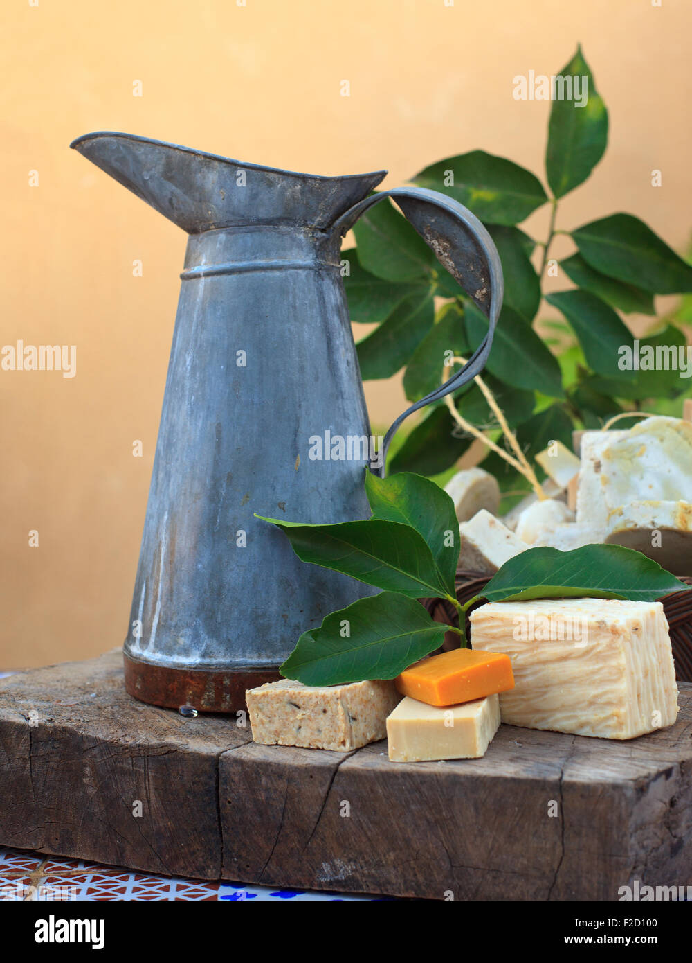 Photo of natural Homemade soaps Stock Photo Alamy