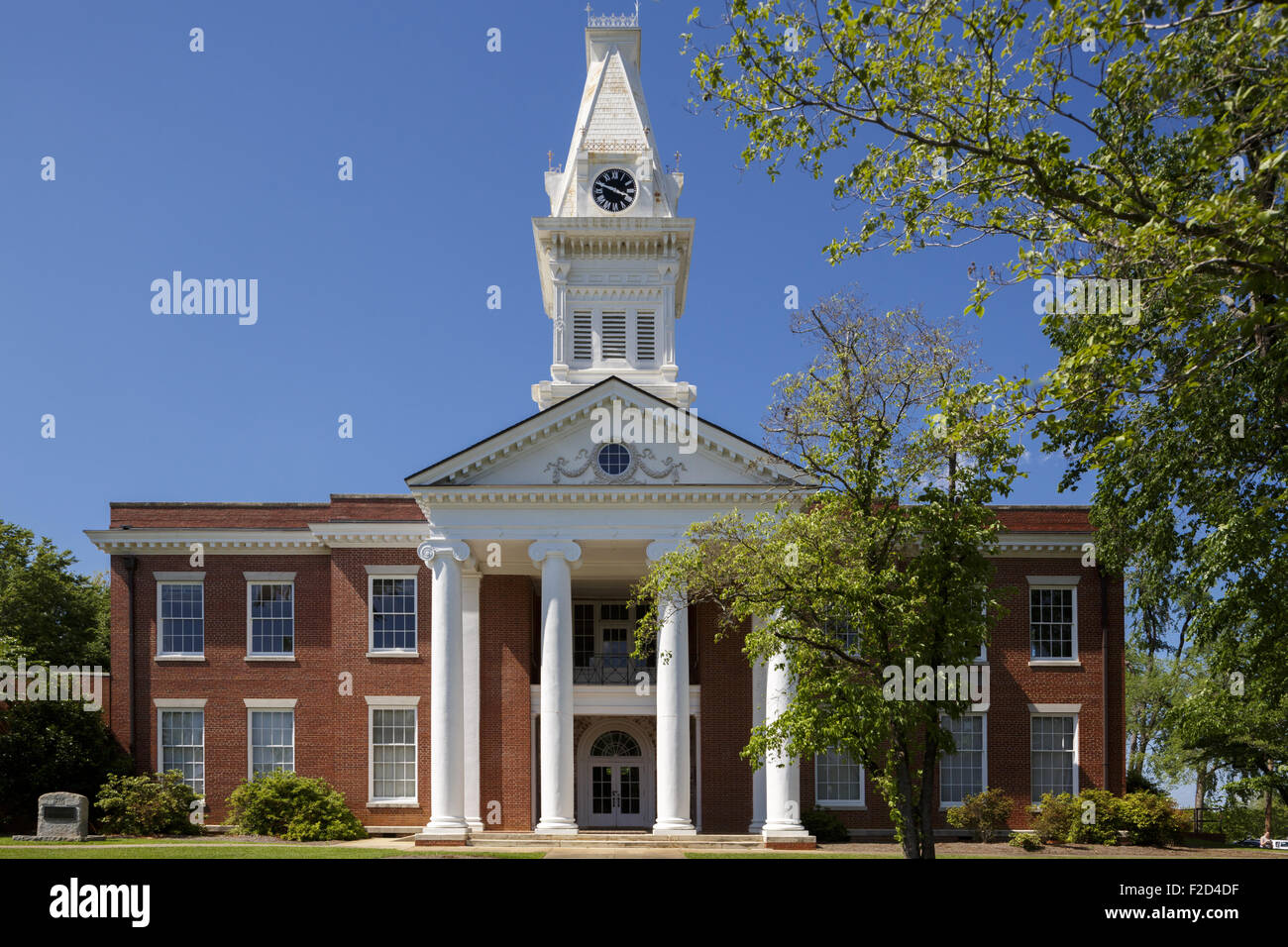 Old Courthouse Milledgeville Georgia USA Stock Photo