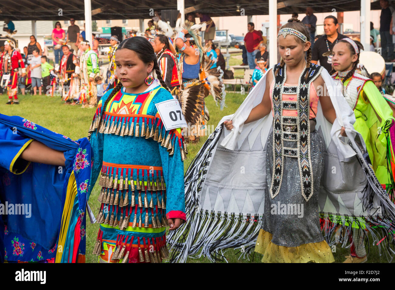 Rosebud Indian Reservation South Dakota The Rosebud Sioux Tribe S Annual Wacipi Powwow Stock