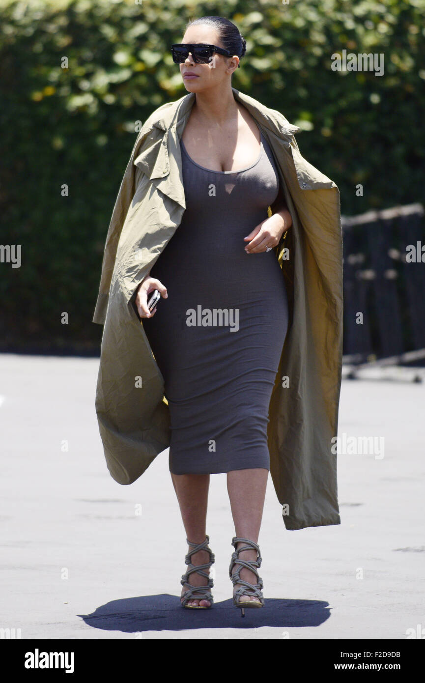 Pregnant KIM KARDASHIAN sports a skin 