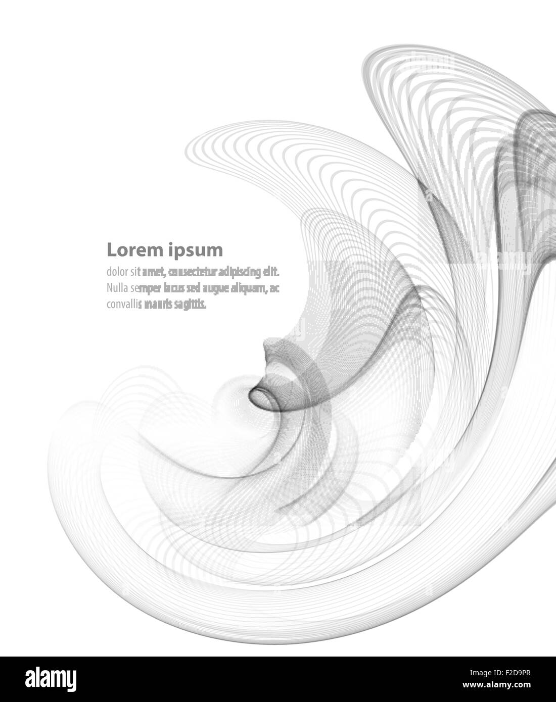 Vector smooth abstract waves Stock Vector Image & Art Alamy