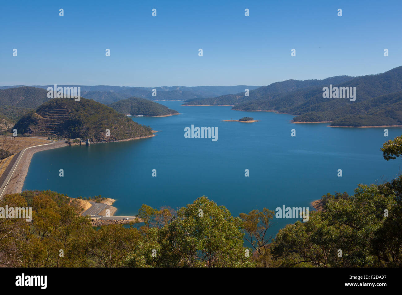 Aerial view of Lake Eildon, Victoria, Australia Stock Photo Alamy