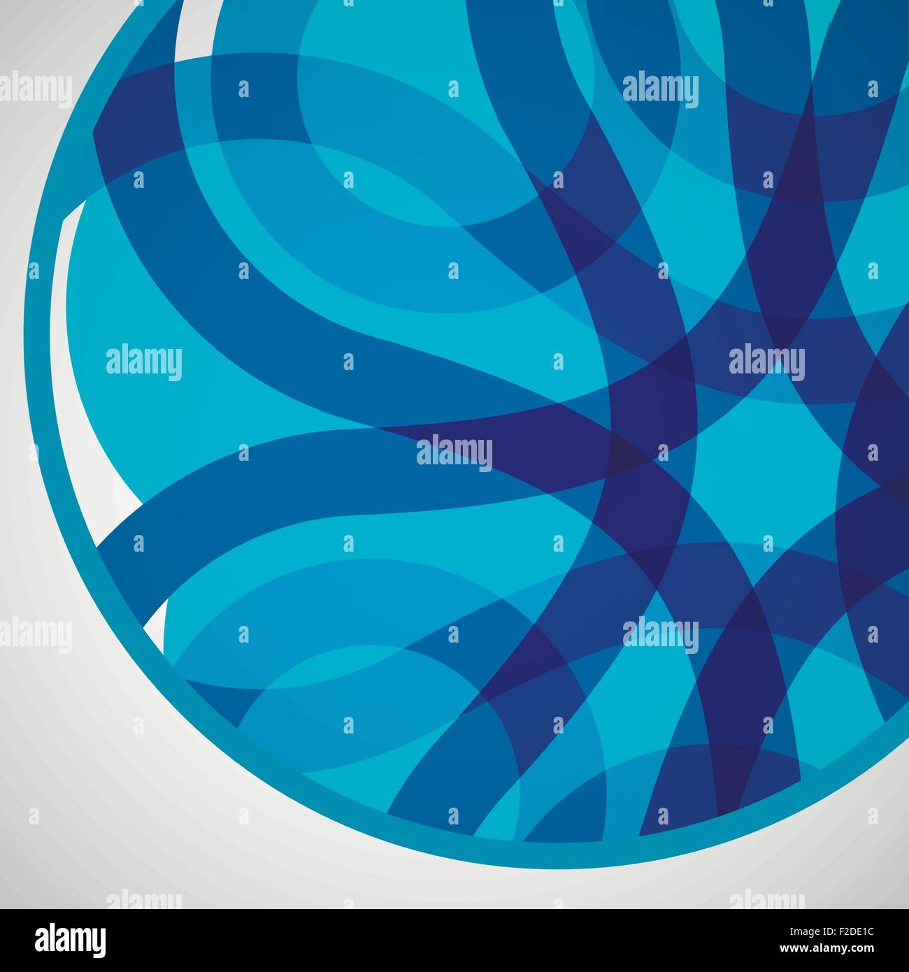 Vector abstract circle icon. Molecule color design Stock Vector Image ...