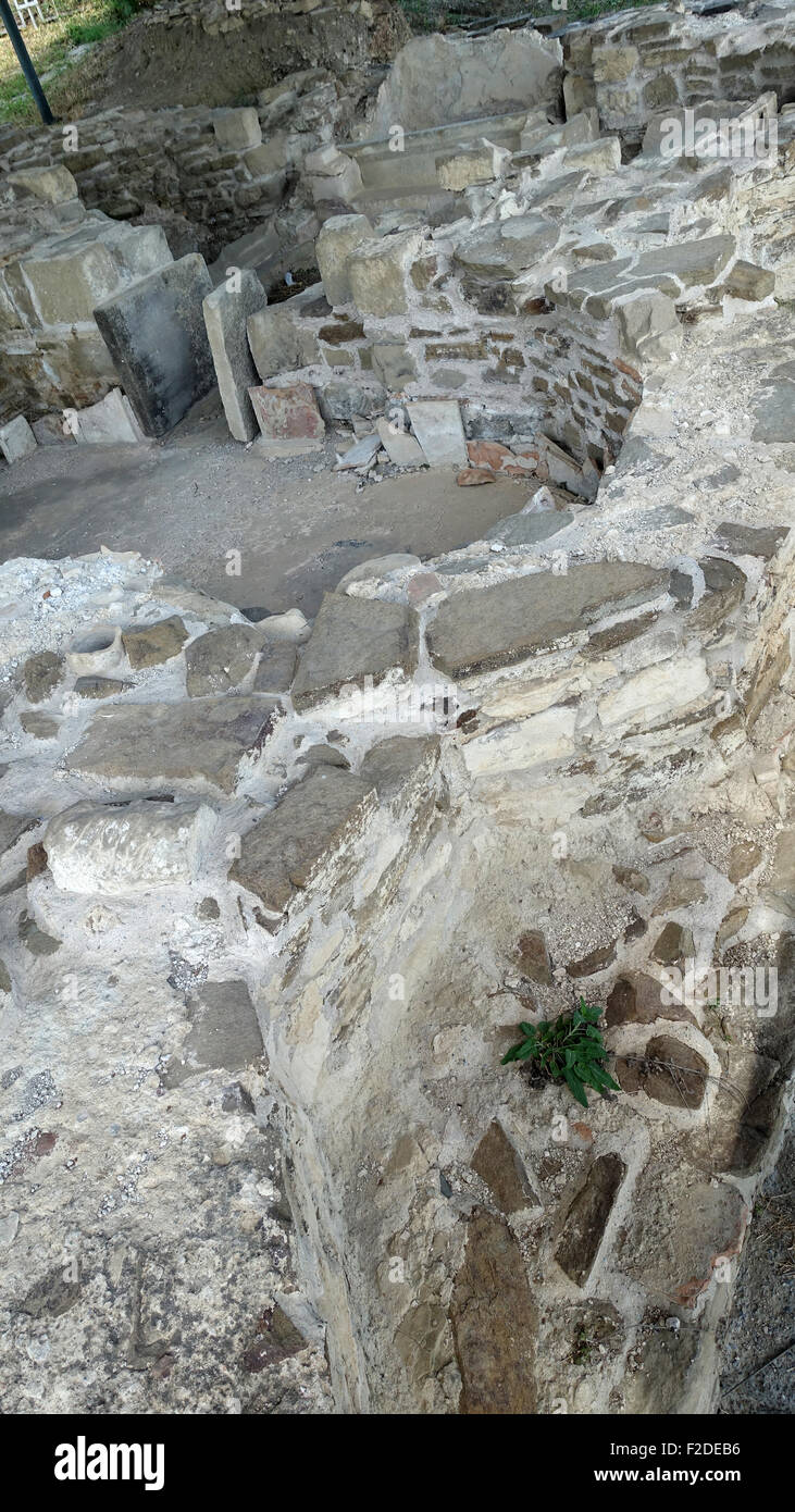 archaeological site, Caucasus Stock Photo
