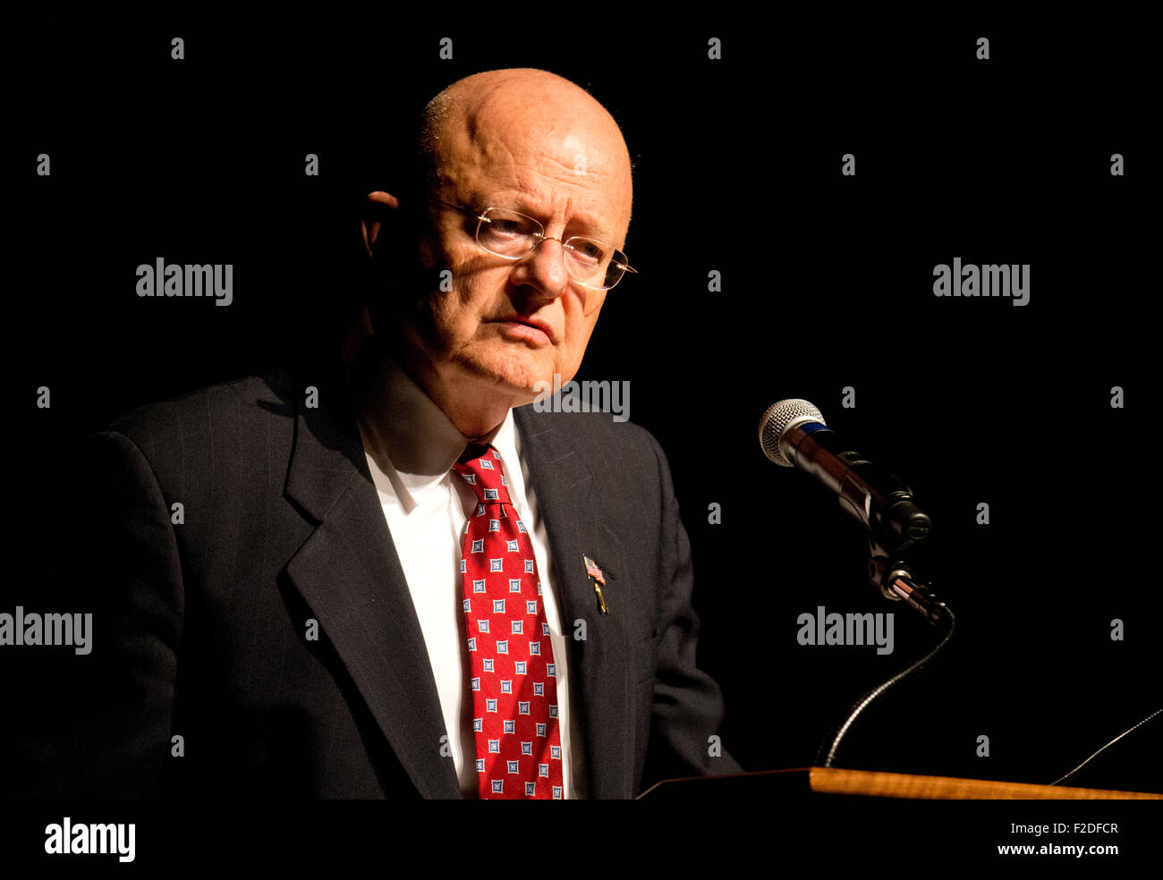Austin, Texas, USA. 16th Sep, 2015. Director of National Intelligence ...