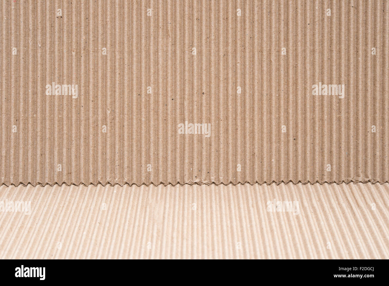 cardboard corrugated pattern at two different angles Stock Photo - Alamy