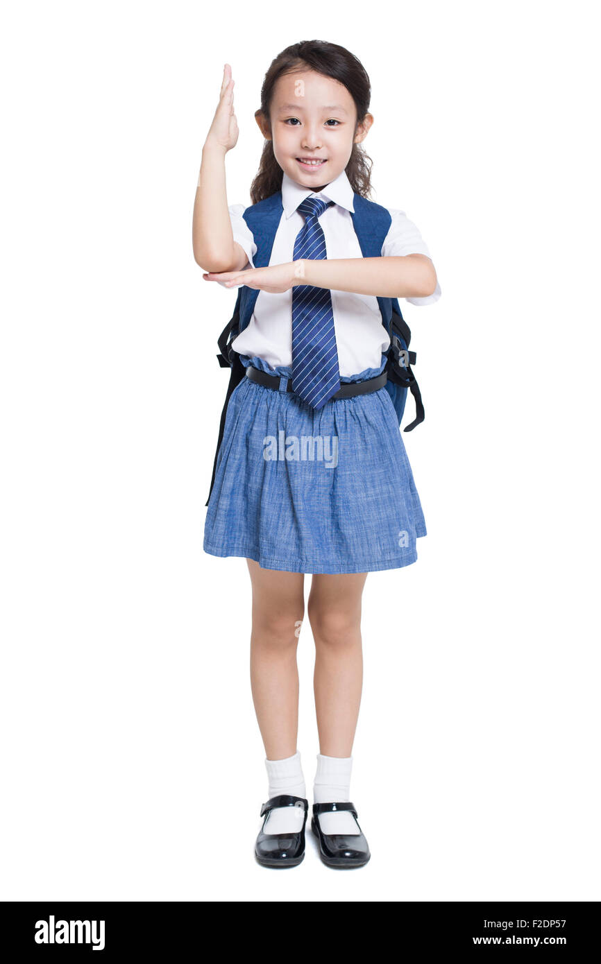 Child school uniform cut out hi-res stock photography and images - Alamy