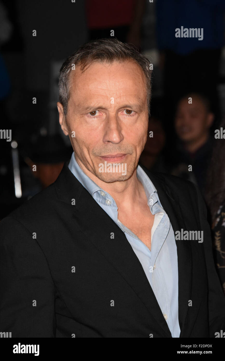 Toronto, Ontario, Canada. 16th Sep, 2015. Actor MICHAEL WINCOTT attends the 'Forsaken' premiere during the 2015 Toronto International Film Festival at Roy Thomson Hall on September 16, 2015 in Toronto, Canada. Credit:  Igor Vidyashev/ZUMA Wire/Alamy Live News Stock Photo
