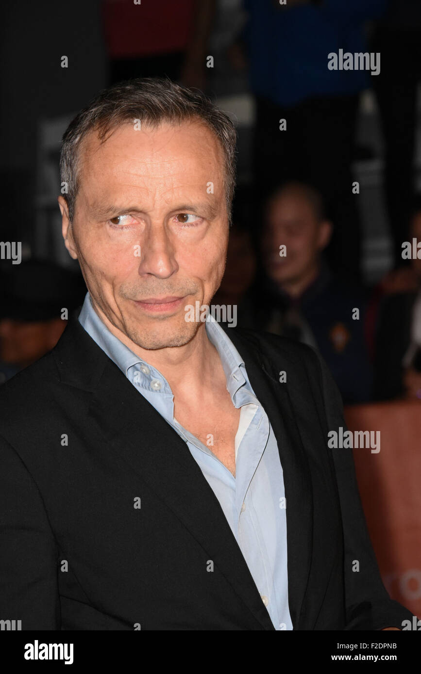 Toronto, Ontario, Canada. 16th Sep, 2015. Actor MICHAEL WINCOTT attends the 'Forsaken' premiere during the 2015 Toronto International Film Festival at Roy Thomson Hall on September 16, 2015 in Toronto, Canada. Credit:  Igor Vidyashev/ZUMA Wire/Alamy Live News Stock Photo
