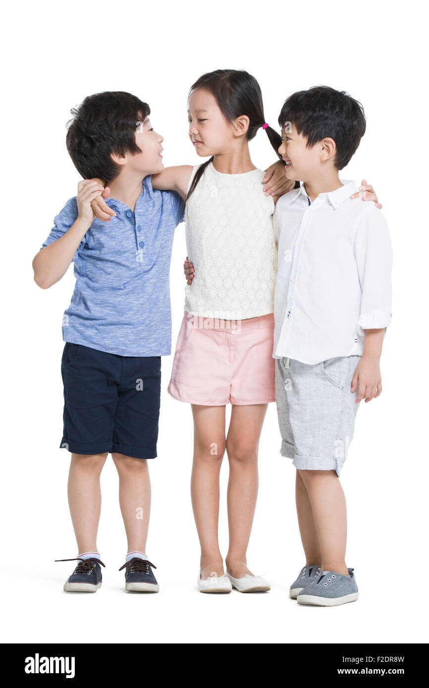 KIDS OFF THE SHOULDER TOP 4-10 YOUNG HEARTS main image 1