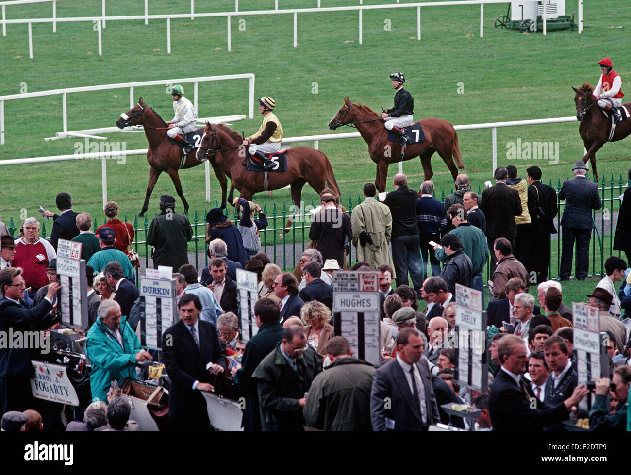 Leopardstown Races, home of Irish racing in Dublin, as referred to in