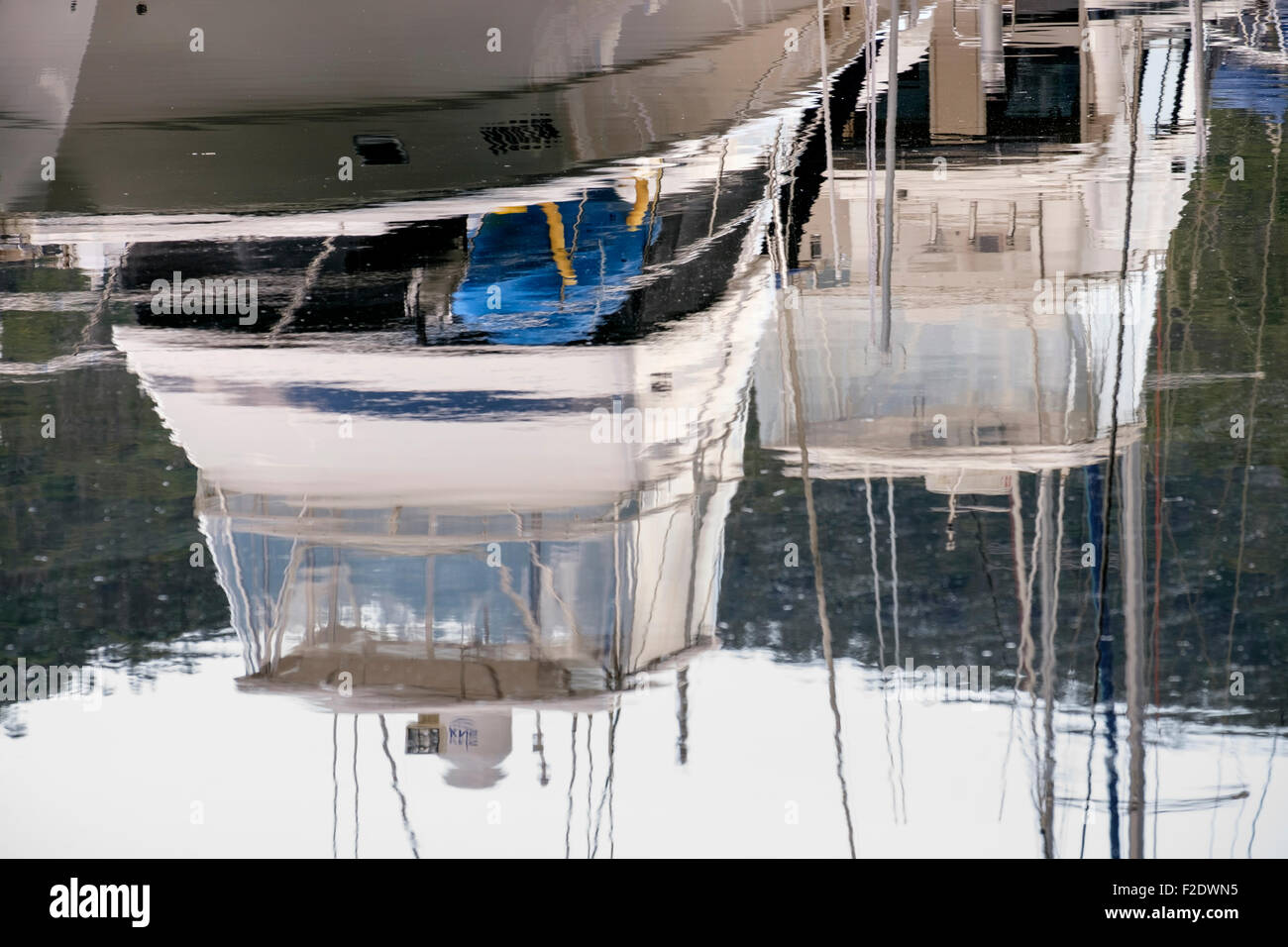 Marina at Akuna Bay Stock Photo