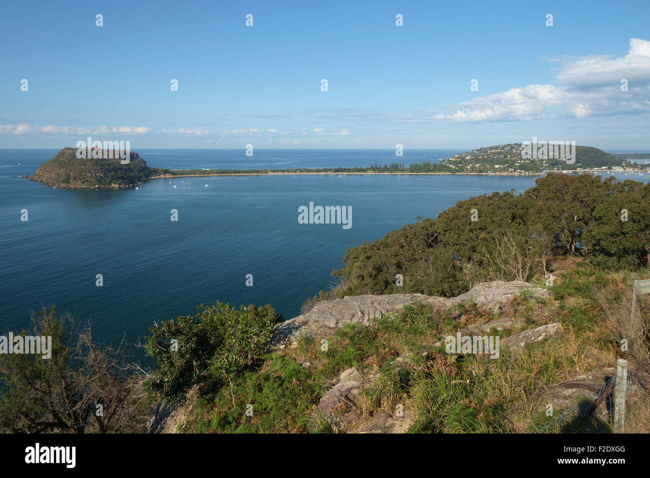 Views at West Head Lookout Stock Photo - Alamy