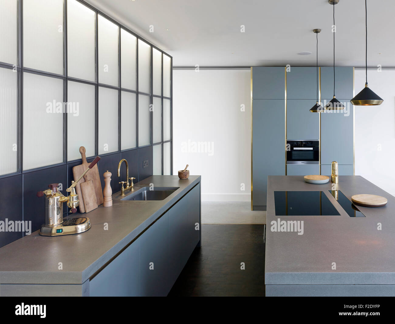 Visual Reference: Dining Kitchen Penthouse Showroom Battersea Power Station London