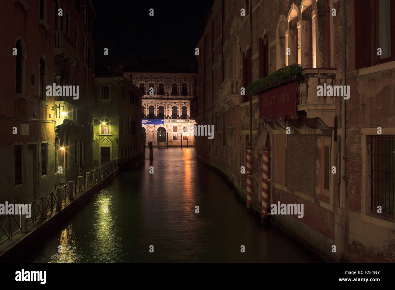 View of the Venice lagoon at sunset - Italy Stock Photo - Alamy