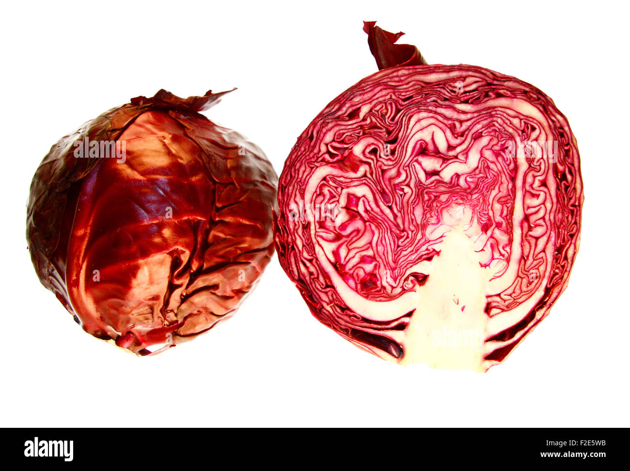 Rotkohl - Symbolbild Nahrungsmittel. Stock Photo
