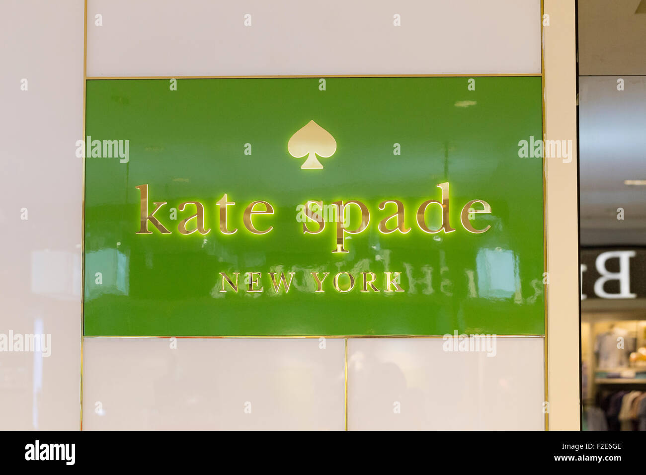 Kate spade logo Stock Photo Alamy
