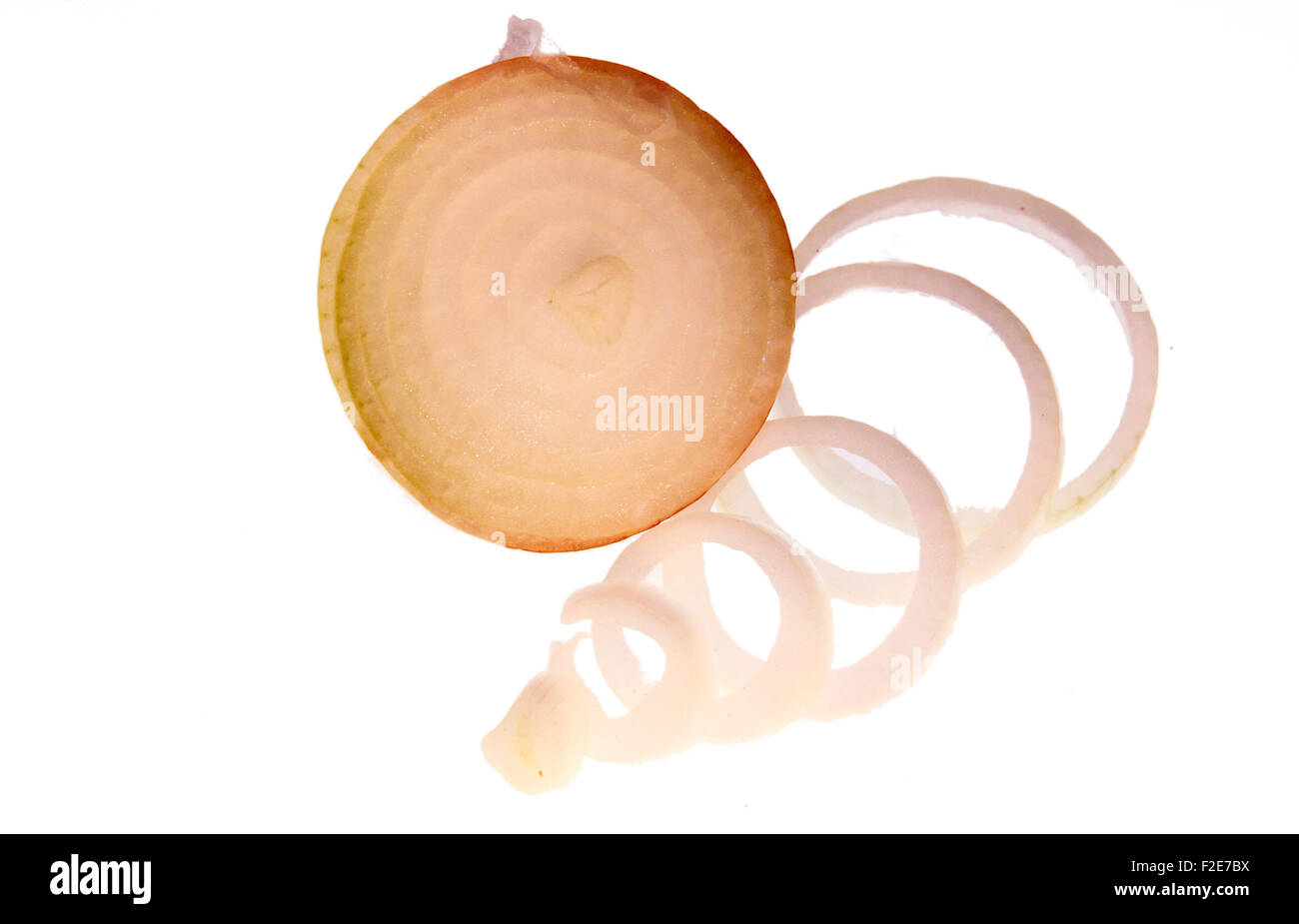 Zwiebel - Symbolbild Nahrungsmittel. Stock Photo