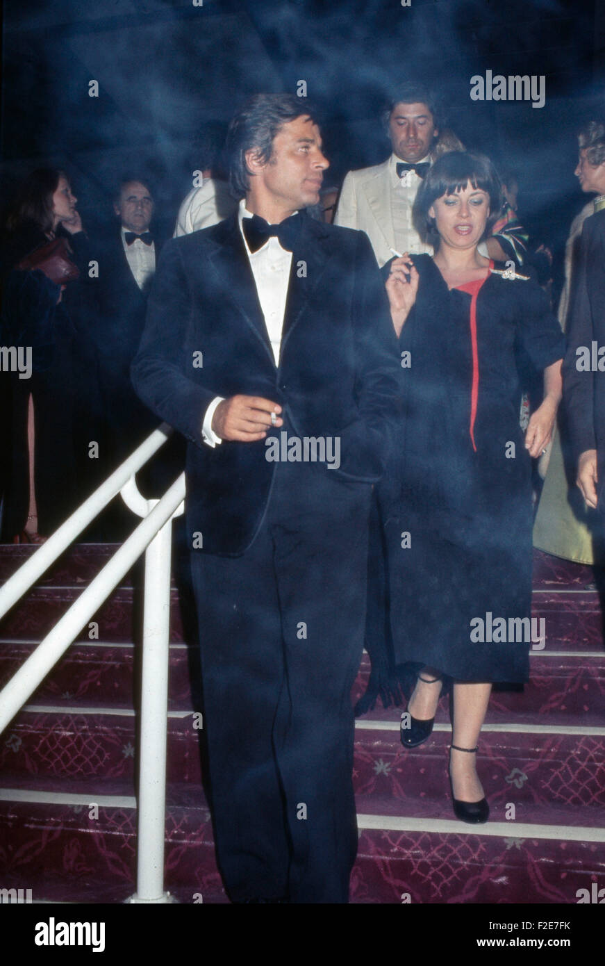 Der französische Schauspieler Jean Sorel, Frankreich 1970er Jahre. French actor Jean Sorel, France 1970s. 24x36DiaV5 Stock Photo