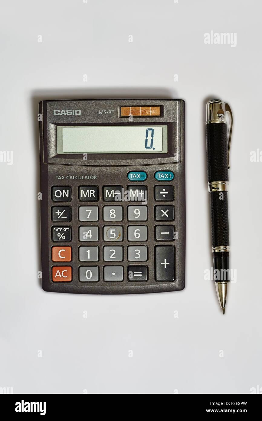 Tax calculator hi-res stock photography and images - Alamy