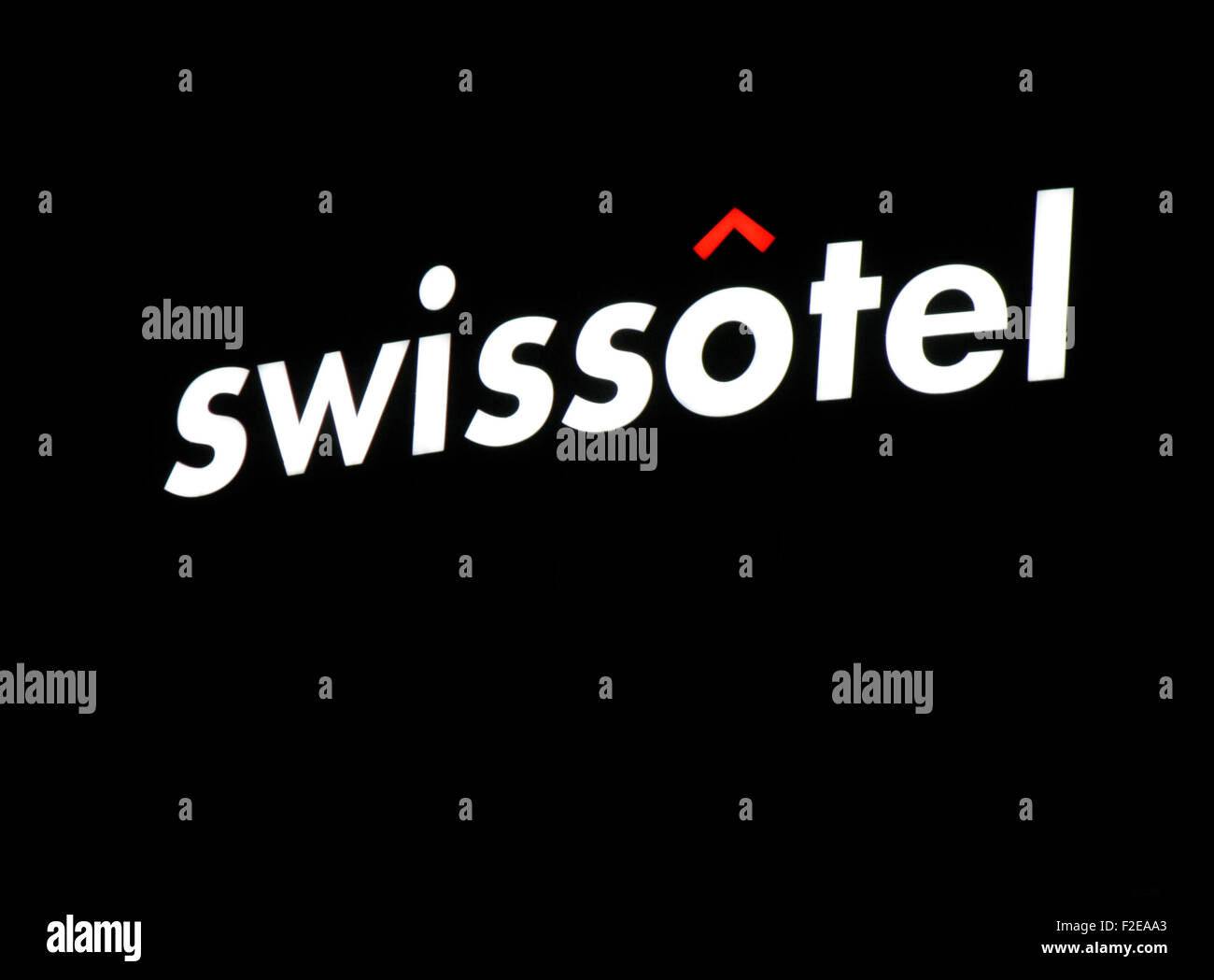 NOVEMBER 2013 - BERLIN: brands: the logo of the hotel chain 'swissotel', Berlin. Stock Photo