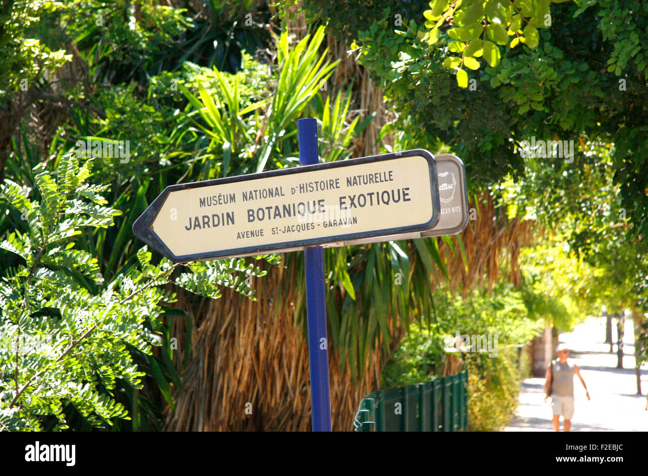 Jardin Bontanique Exotique, Menton, Cote d Azur, Frankreich/ Jardin Bontanique Exotique, Menton, Cote d'Azur, France. Stock Photo