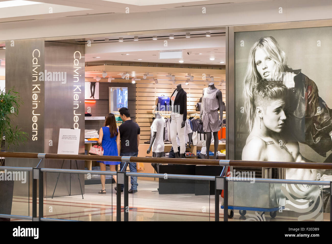 Calvin klein shop hi-res stock photography and images - Alamy