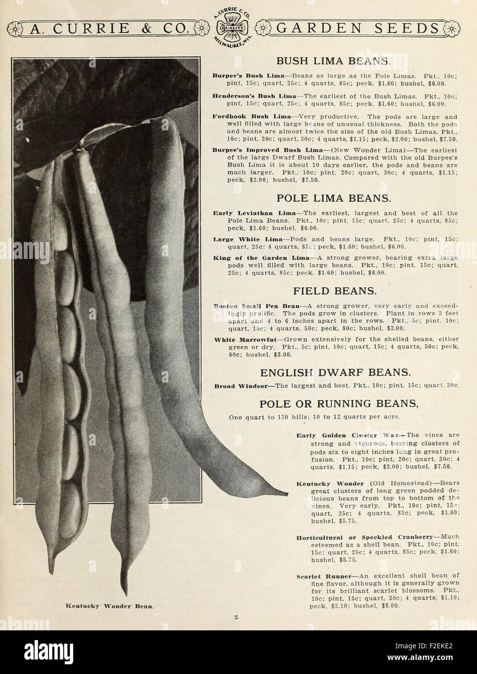 This historic catalog offers a range of seeds for gardens and farms