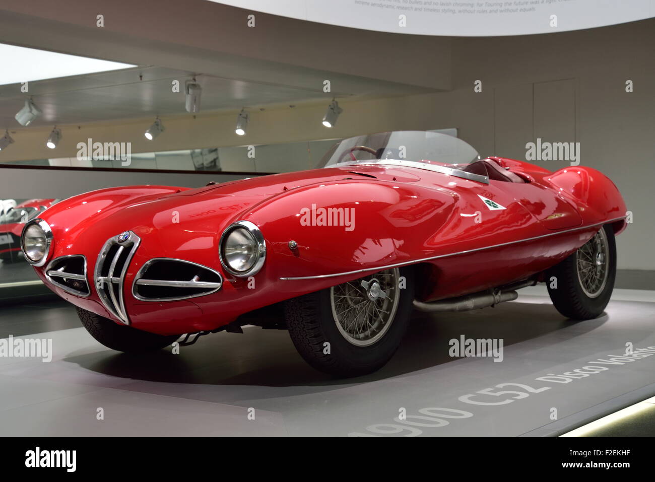 1952 Alfa Romeo touring Superleggera 1900 C2 Disco Volante at the Alfa Romeo  museum in Arese Stock Photo - Alamy