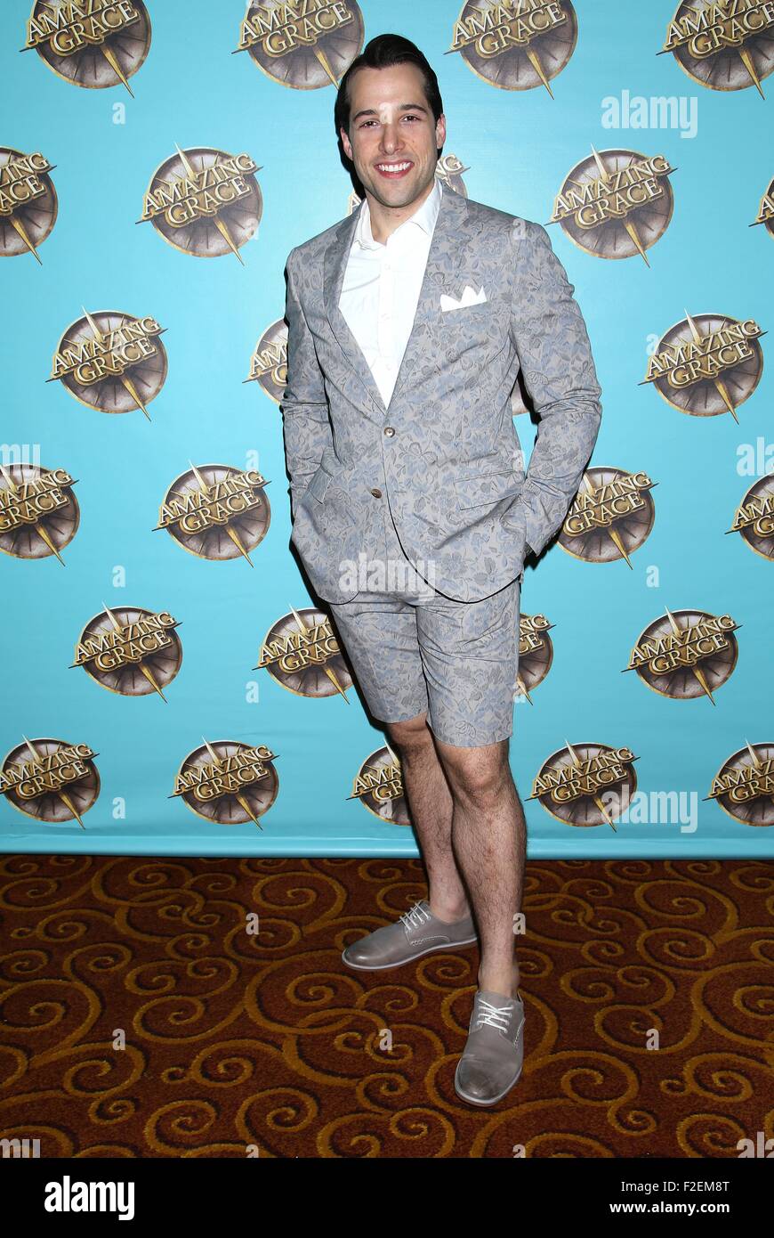 Broadway opening night party for Amazing Grace at Gotham Hall - Arrivals.  Featuring: Vince Oddo Where: New York City, New York, United States When:  16 Jul 2015 Stock Photo - Alamy
