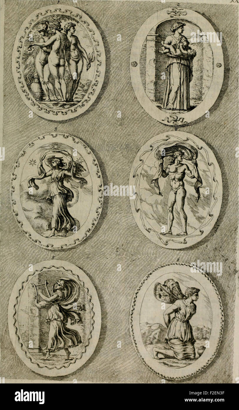 This work, titled 'Iconologia deorum,' depicts the gods revered by ...