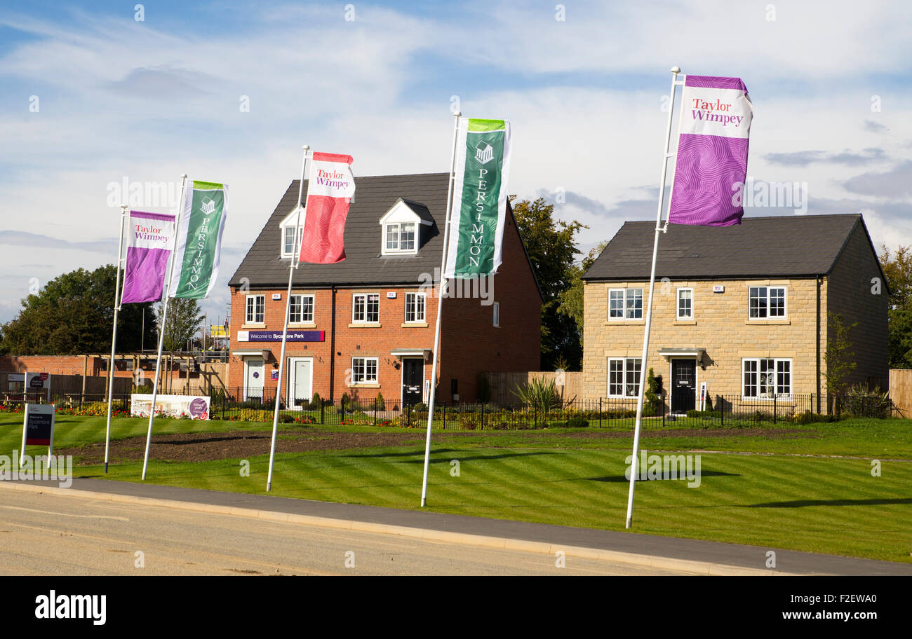 Persimmon homes Stock Photo Alamy