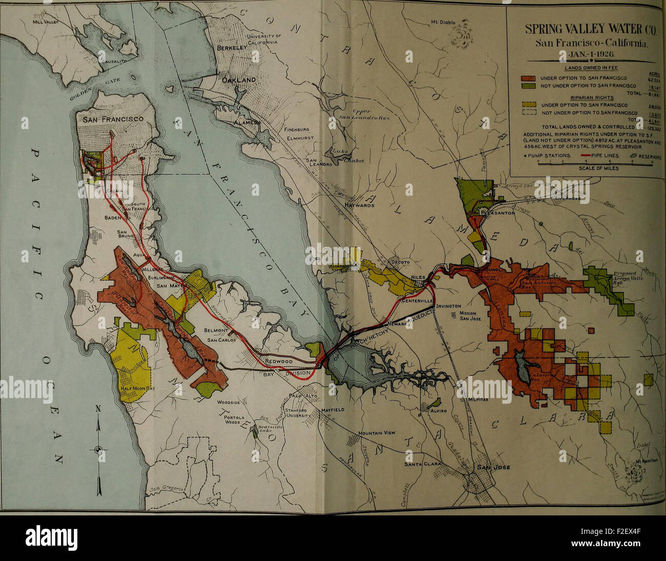 This 1925 report on San Francisco’s water system discusses the sources ...