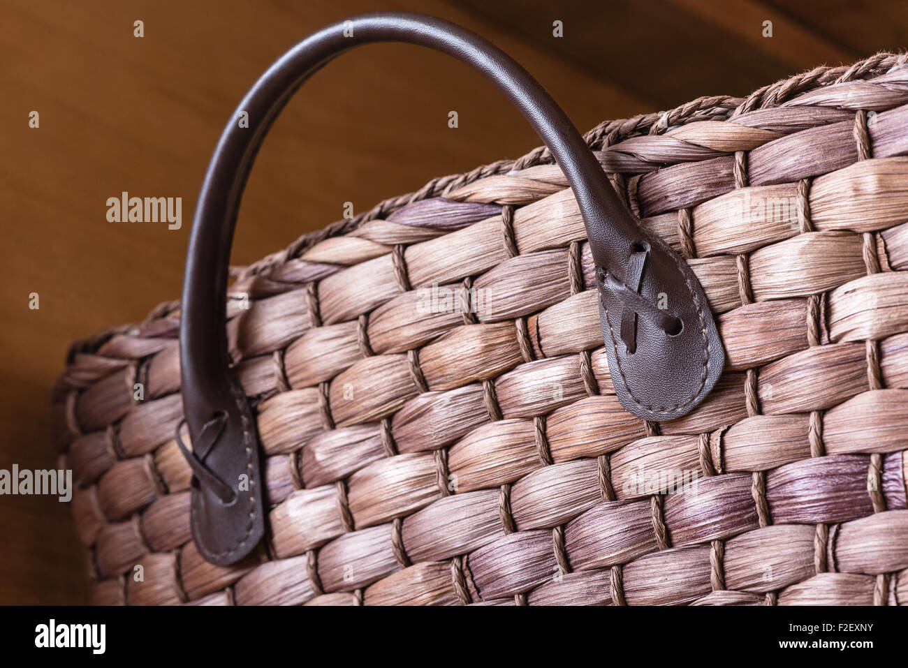 Detail of wicker basket hires stock photography and images Alamy