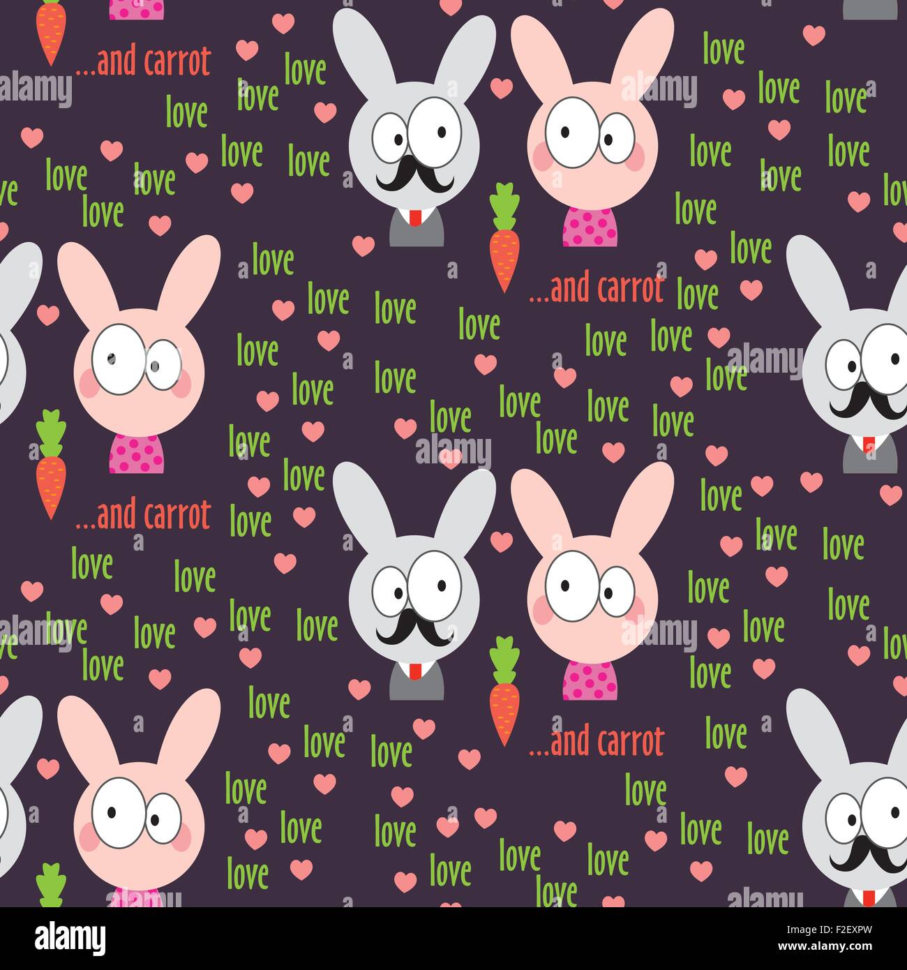Rabbit drawing for kids Stock Vector Images - Alamy