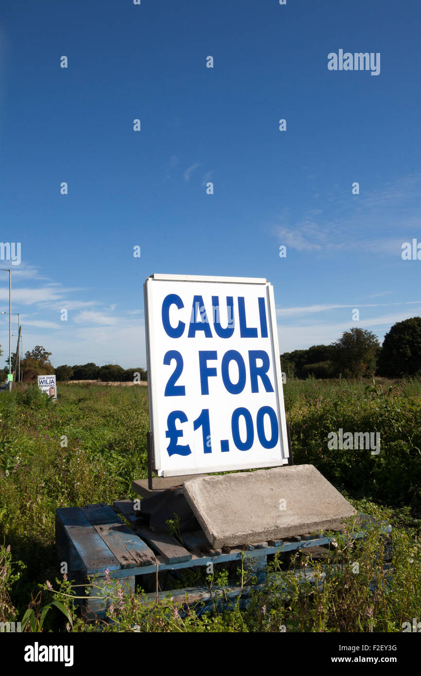 Farm Produce for sale in the villages and hamlets of Burscough