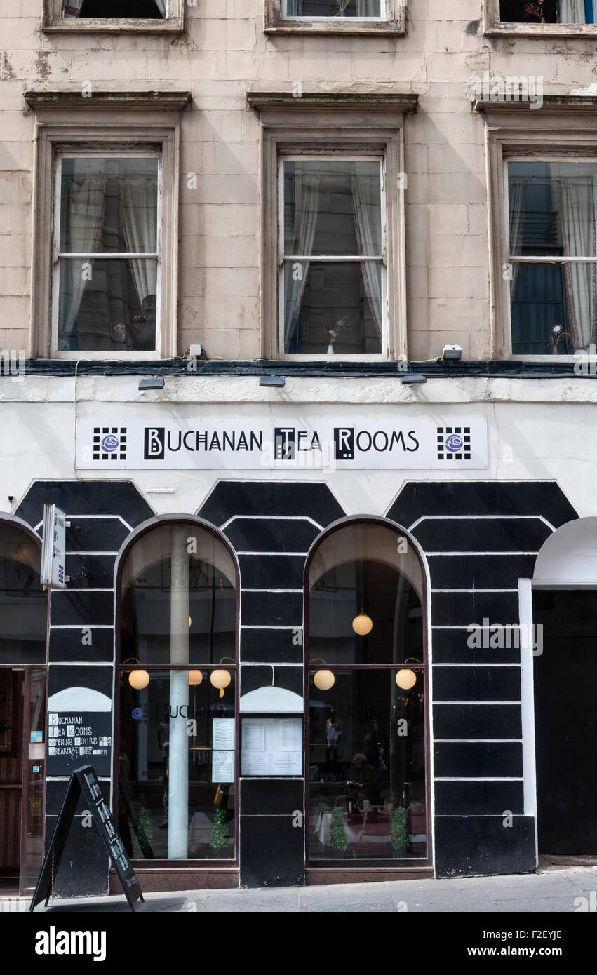 Glasgow Scotland Uk The Buchanan Tea Rooms On Buchanan