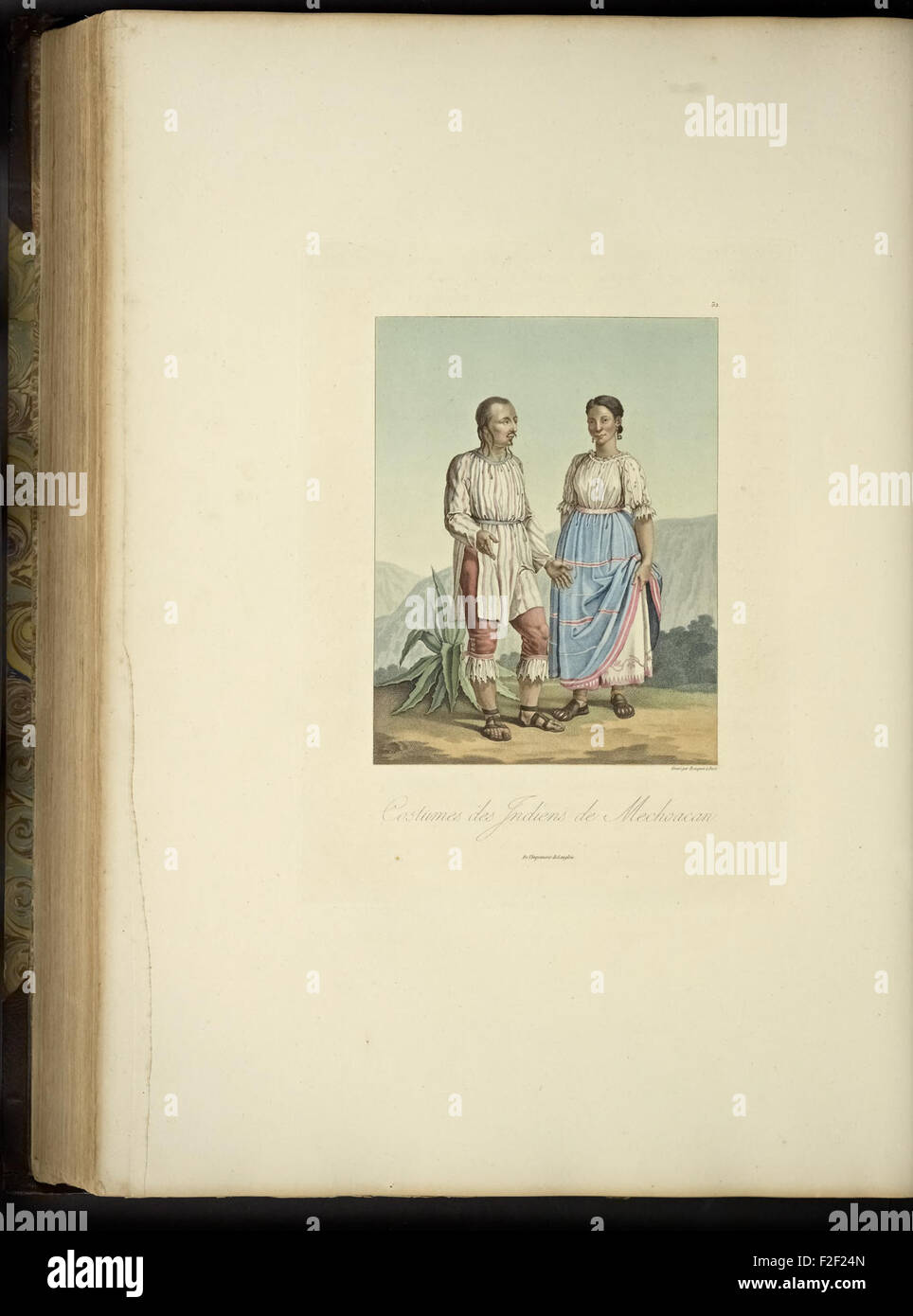 Vues des Cordillères, et monumens des peuples indigènes de l'Amérique (1813) Stock Photo