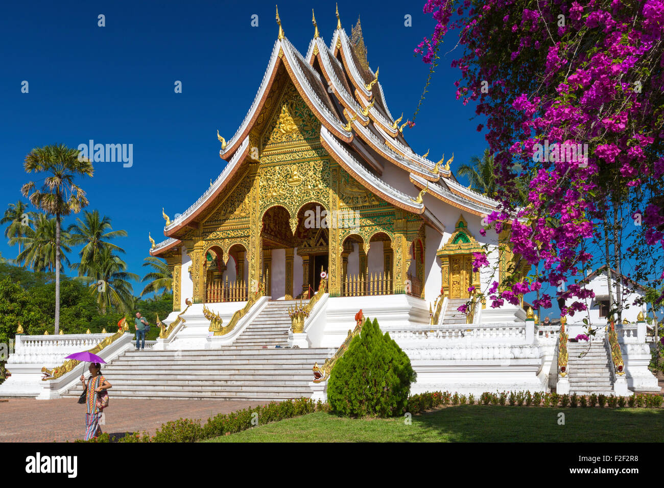 Royal Palace, Luang Prabang, Laos Stock Photo
