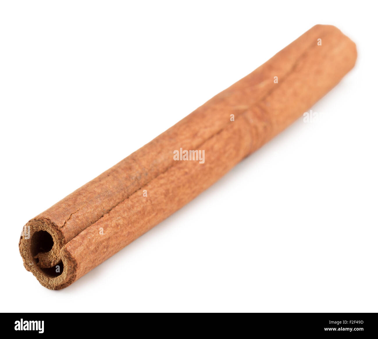 cinnamon stick isolated on the white background. Stock Photo