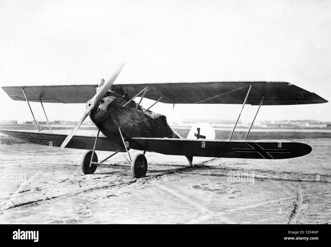 Halberstadt C VIII 1918 Nowarra photo Stock Photo