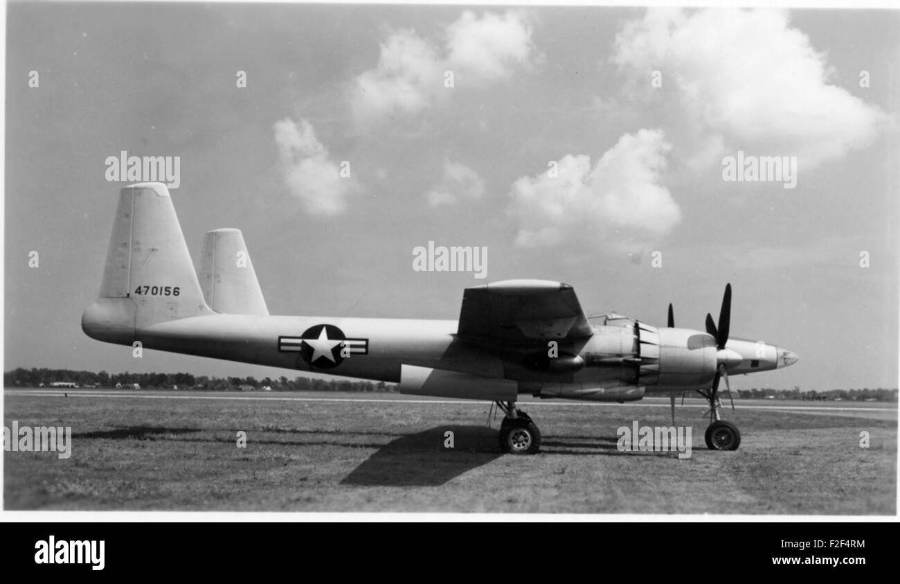 Hughes XF-11  Hank Arnold photo Stock Photo