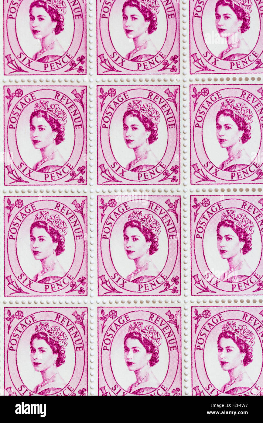 Postage stamps 1950s hires stock photography and images Alamy