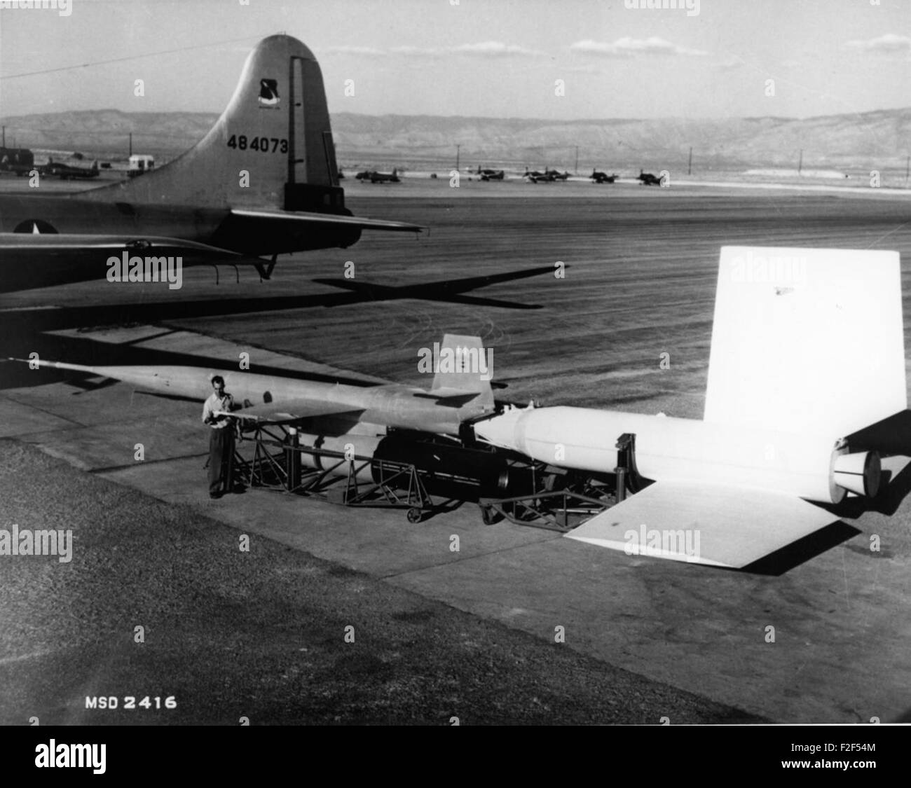 Lockheed X-7 [mfr MSD 2416 via RJF] Stock Photo
