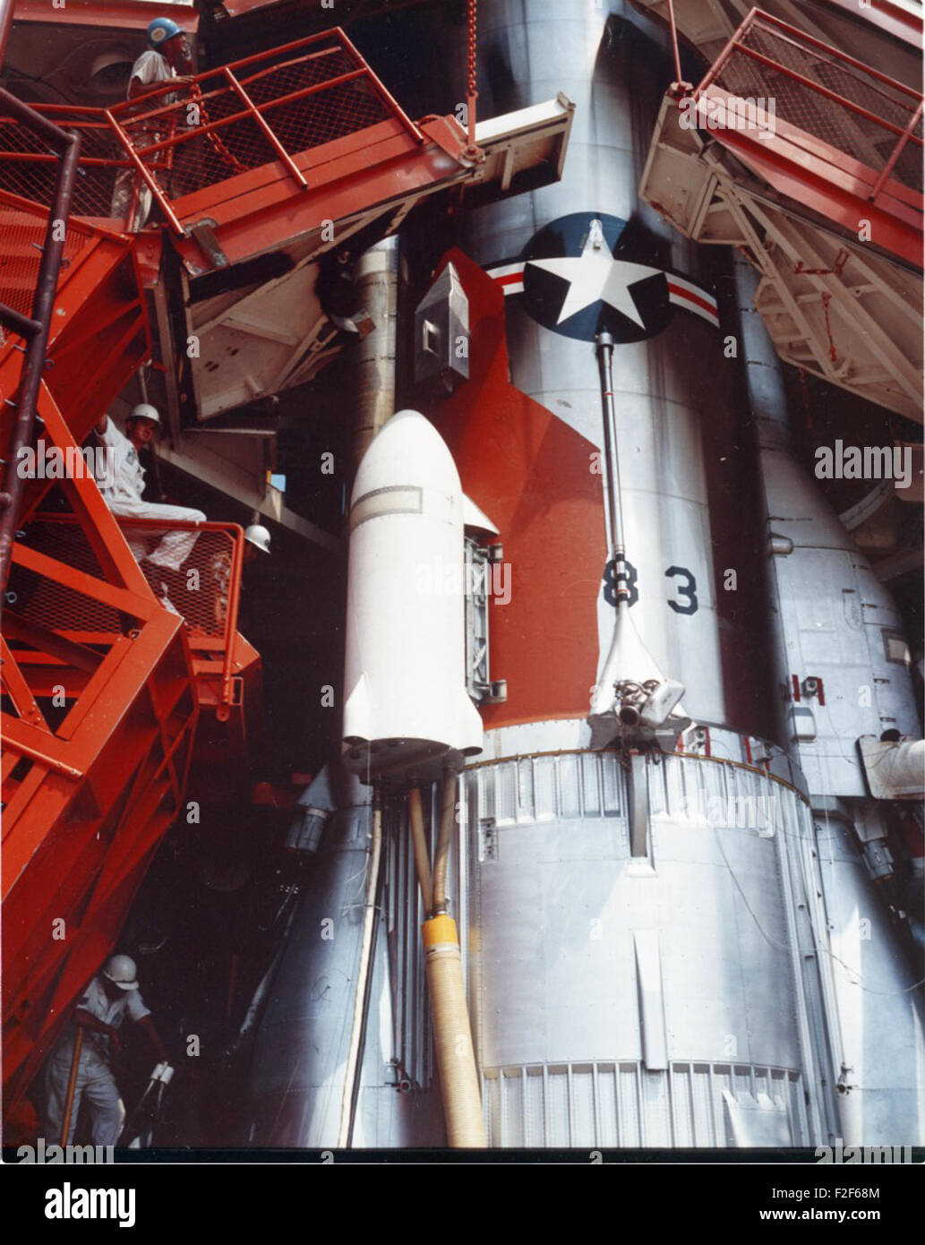 Atlas 25E, shown here with its scientific pod, is an example of early ...