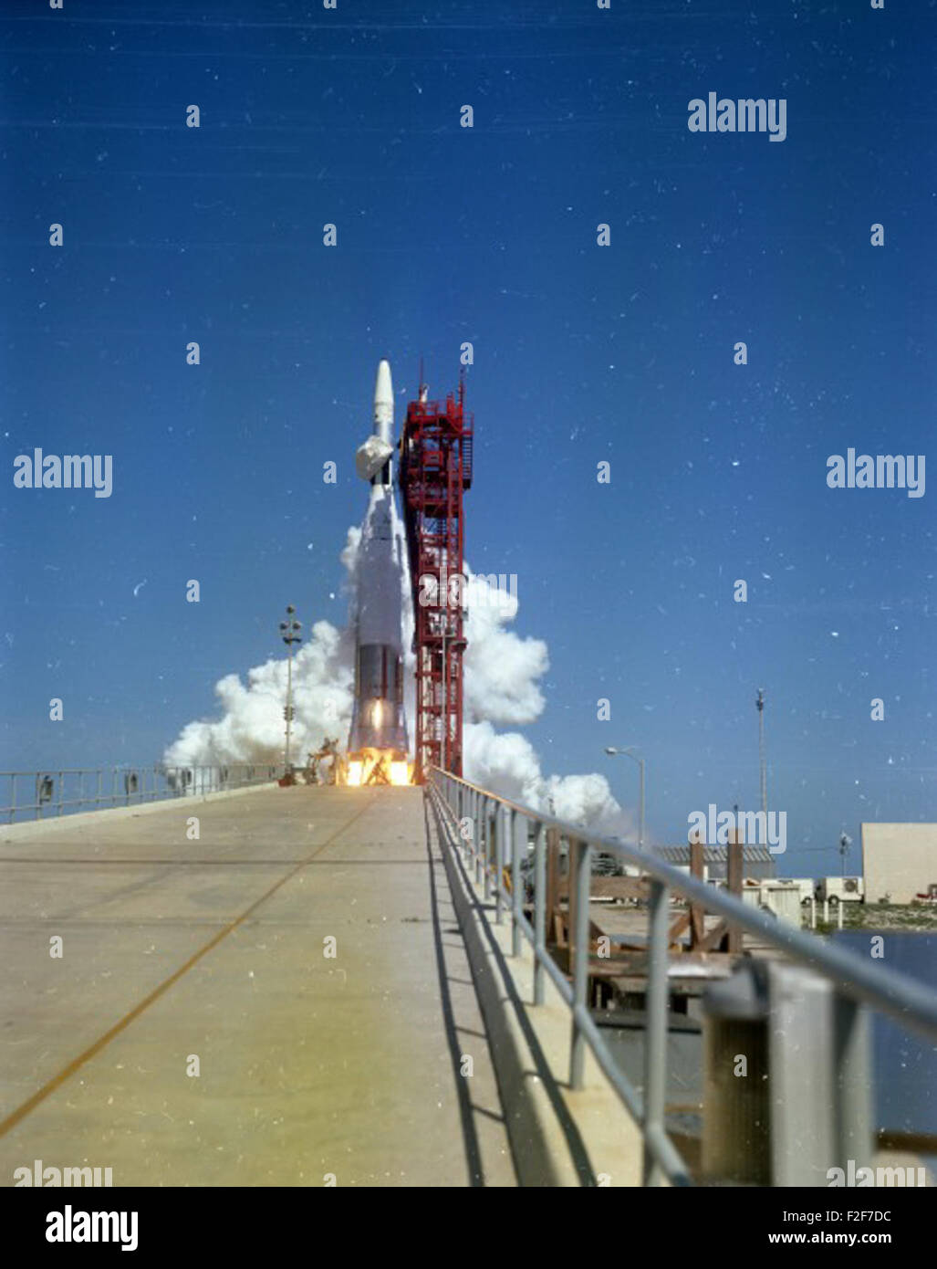 Cold War Rocket Launch Colorised This image from the Atlas Collection showcases the progression of U.S ...