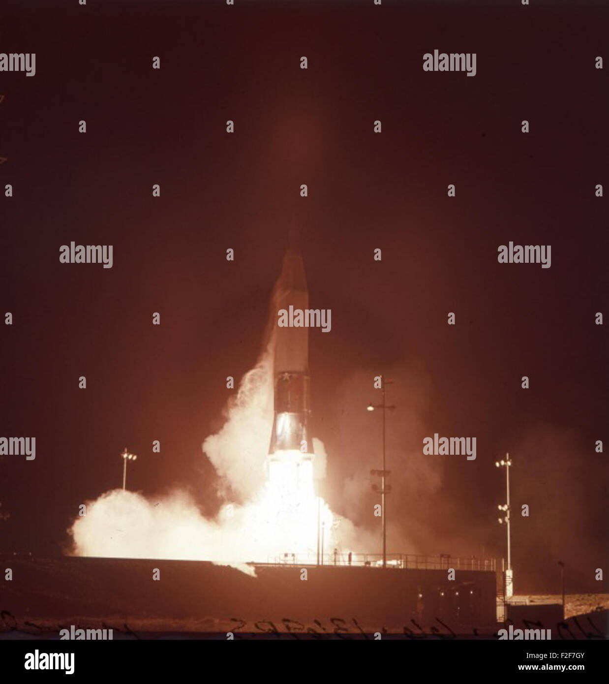 An image from the Atlas Collection, showcasing a range of early rockets ...