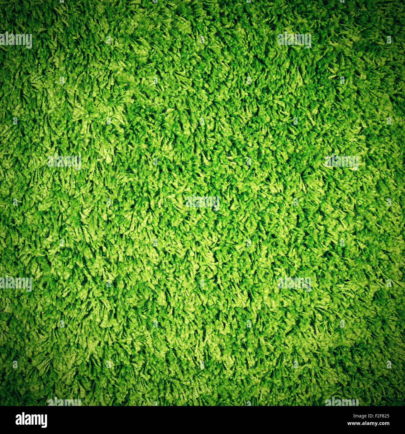 Green carpet  background Stock Photo