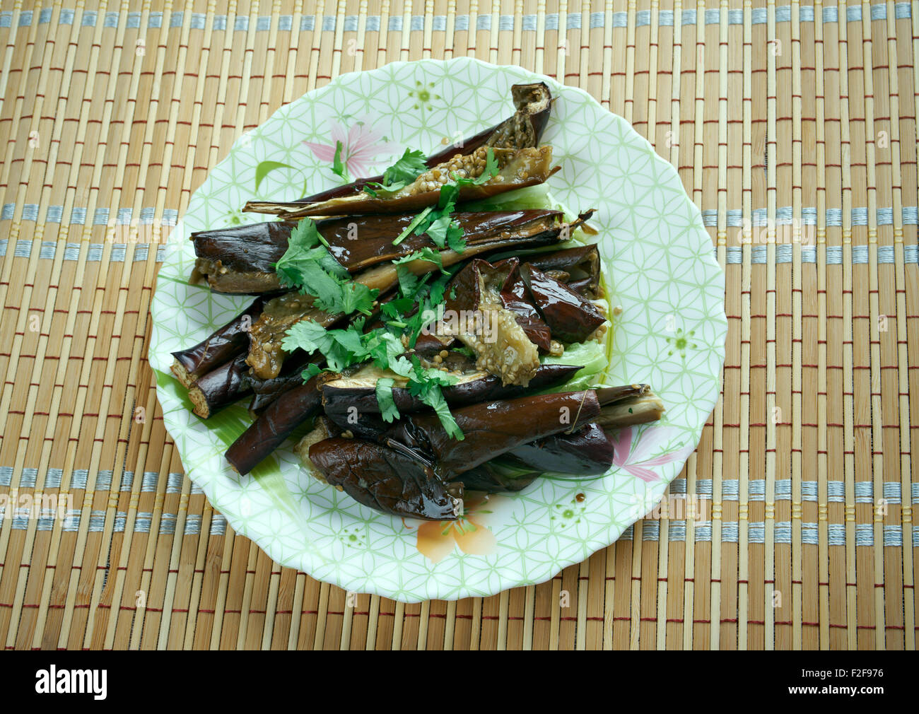 Karela nu shak - Indian vegetable dish Stock Photo