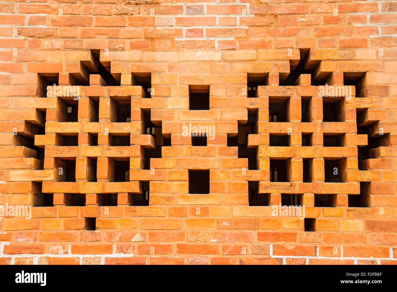 Vents brick wall Stock Photo - Alamy